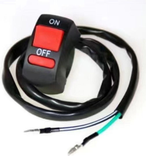 Превключвател На Волана On Off 12v Мотоциклет W10219