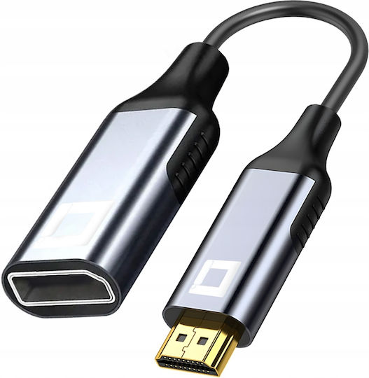 Co2 HDMI to DisplayPort Adapter Cable HDMI DP FHD 240Hz 4K
