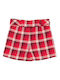 Kids' Shorts/Bermudas Fabric Red