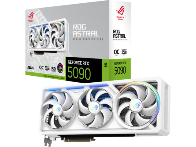 Asus GeForce RTX 5090 32GB GDDR7 ASTRAL Gaming OC White Κάρτα Γραφικών (90YV0LWA-M0NA00)