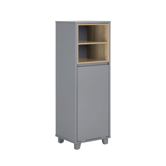 SoBuy Badezimmerschrank B35xT30xH105cm Gray