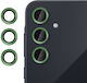 Camera Protection Tempered Glass Green for the Samsung Galaxy A55 5G