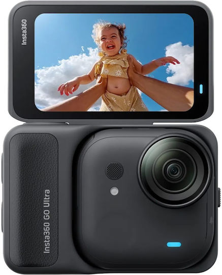 Insta360 GO Ultra Action Camera 4K Ultra HD Underwater Creator Bundle with 2.5" Touch Screen and Wi-Fi Midnight Black