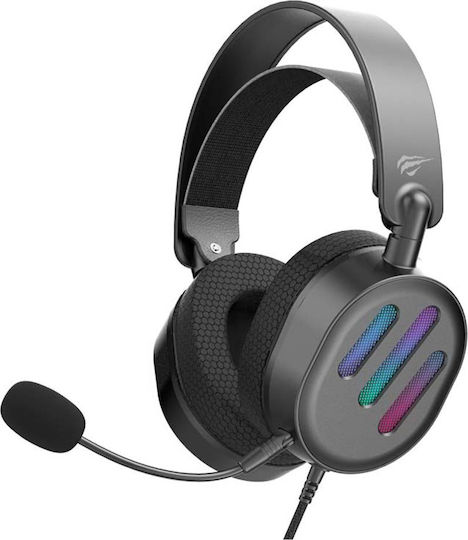 Havit H2038U Über Ohr Gaming-Headset mit Verbindung USB Schwarz