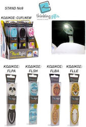 Shark Φωτάκι Βιβλίου LED με Κλιπ Μπλε