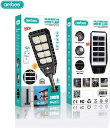 Aerbes Straßen-Solarlampe 200W mit Bewegungsmelder Aerbes Straßen-Solarlampe 200W mit Bewegungsmelder