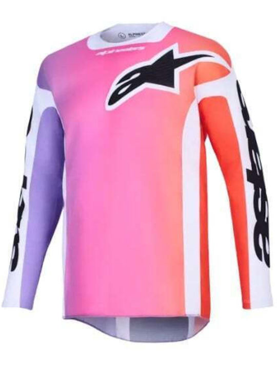 Мотоциклетна Блуза Alpinestars Racer Portl Зелена Бяла Черна Мотоциклетна Блуза Alpinestars Racer Portl Зелена Бяла Черна