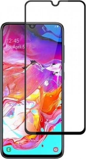 Full Face Tempered Glass Μαύρο (Galaxy A17)