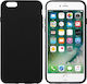 Classic Case Iphone 6s 6 Silicone Matte Surface Ultraslim Black