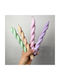 Selected by Pragmatic Aromatic Soy Candle Swirl Taper Beige