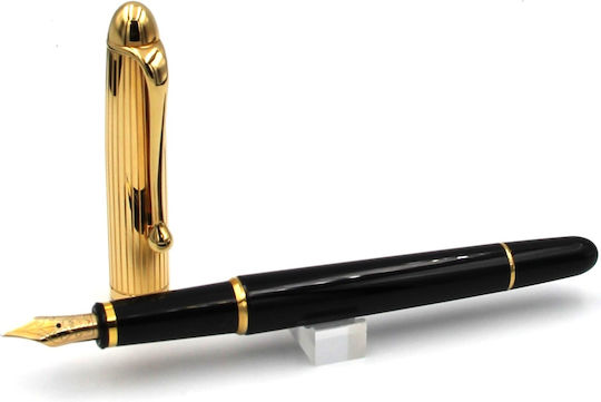 Aurora Aurora Fountain Pen Black with Black Ink