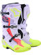 Мотоциклетни Ботуши Alpinestars Tech 10 S-vented Лилави Жълти Diva Розови