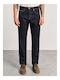 Martin Men's Jeans Pants with Relaxed Straight Fit Blue