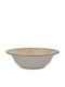Kutahya Porselen Porcelain Salad Bowl Beige 16x16cm