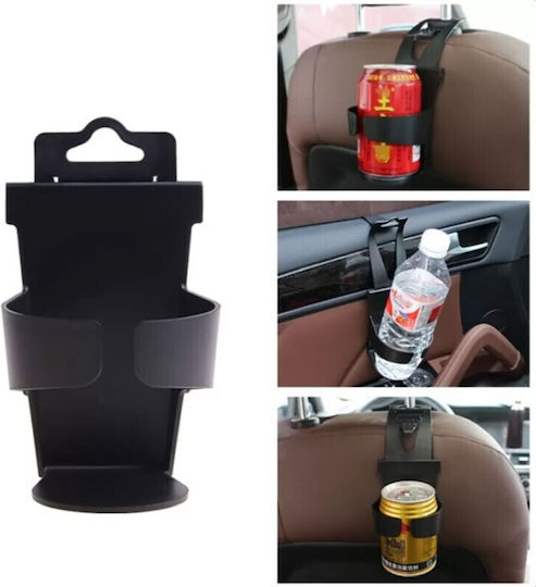 Car Cup Holder with Mobile Mount 1 Position for Door in Black Color