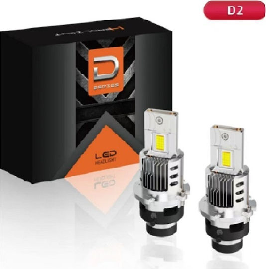 Σετ Προβολείς Xenon Αυτοκινήτου Υψηλής Φωτεινότητας D2s/r Led G17ay-90w-d2