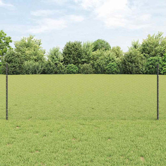 vidaXL Plasă de sârmă Module Gri 0.8x10m