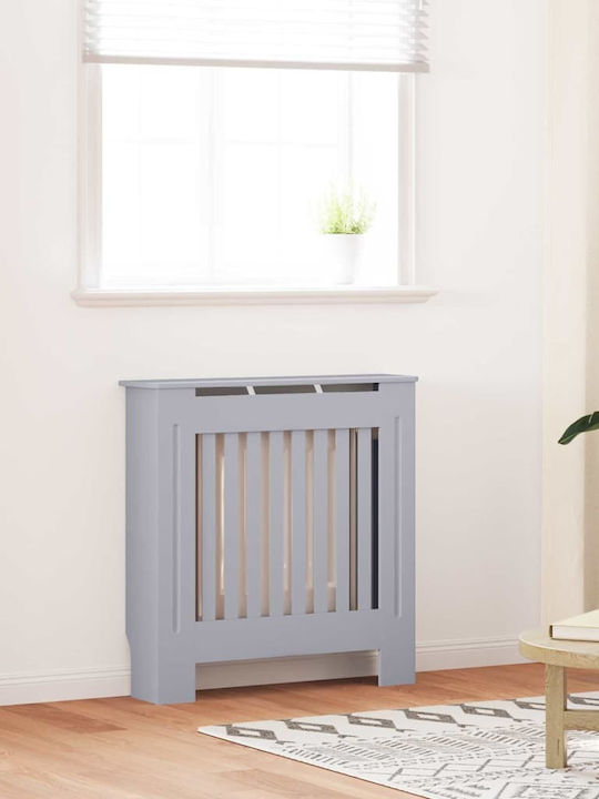 vidaXL Radiator Cover from Particleboard Gray 7...