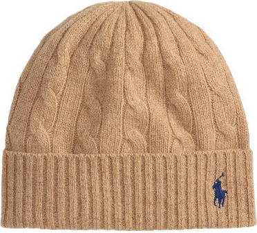 Beanie Beanie Knitted in Brown color