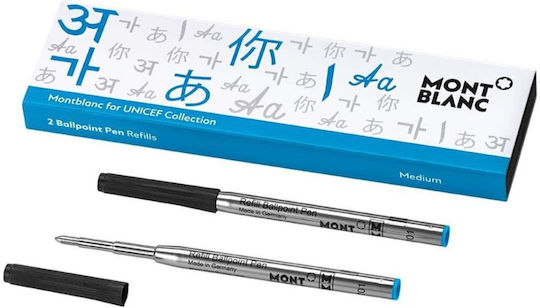 MontBlanc Special Edition Unicef Ανταλλακτικό Μελάνι για Στυλό Medium
