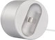 Coteci Cs7202-gy Βάση Φόρτισης Apple Airpods Inductive Charger Dock Ασήμι