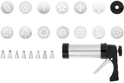 Maku Cookie Press Aluminum 13 Discs & Nozzles