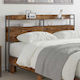 vidaXL Bed Headboard made of Wood Chocolate