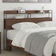 vidaXL Bed Headboard made of Wood Coffee
