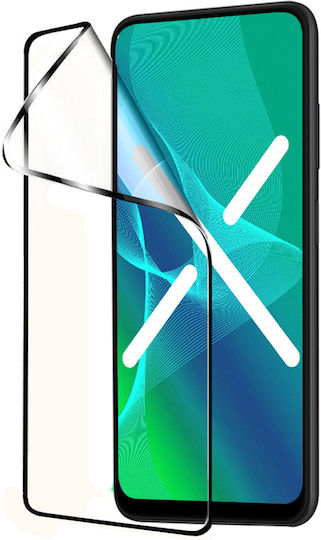 Hybrid Glas 5d Vollflächig Leim Keramik Realme GT 2 Pro Schwarz