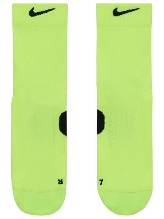 Nike Midweight Micro Laufsocken Grün 1 Paar