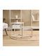 Ορθογώνιο Σετ Ζιγκόν Μεταλλικό Beige 2τμχ Μ39xΠ33xΥ46εκ.