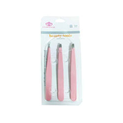 Globalnail Σετ Τσιμπιδάκια Φρυδιών 3 Τεμάχια Beauty Tools Eyebrow Tweezers