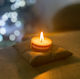 Eros Candles Διακοσμητικό Κερί Μαύρο 110gr