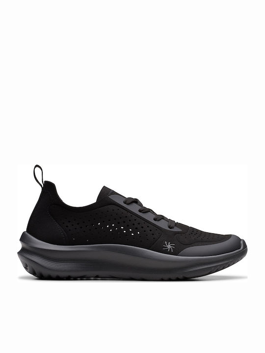 Clarks Solevana Tie Черни Сникърси