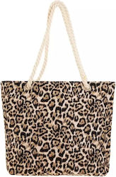 Signare Geantă De Plajă Din Material Textil Leopard