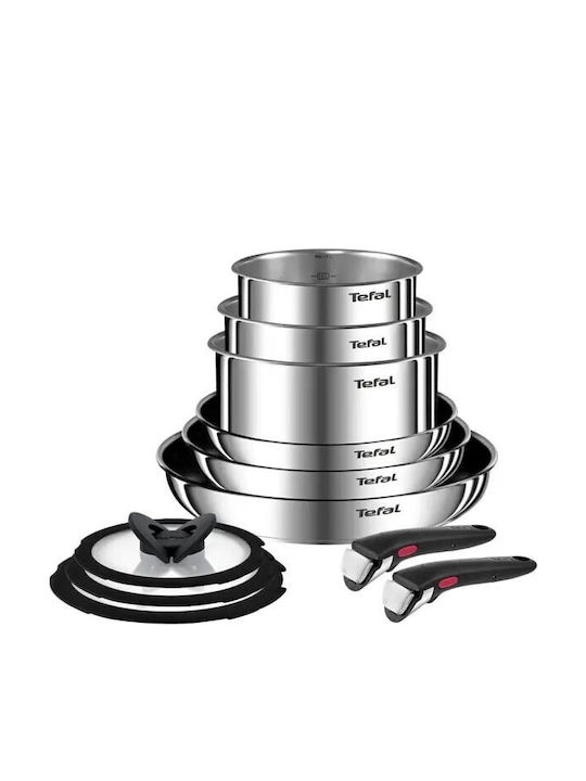 Tefal Ingenio Emotion Cookware Set from Aluminum with Non-stick Coating 6 Pieces