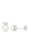 Xryseio Earrings made of Silver with Pearls