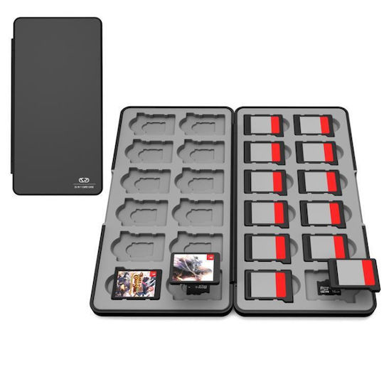 Husă Pentru Carduri Magnetice 24 1 Casete Nintendo Switch 2 Switch și Husă Pentru Carduri Sd