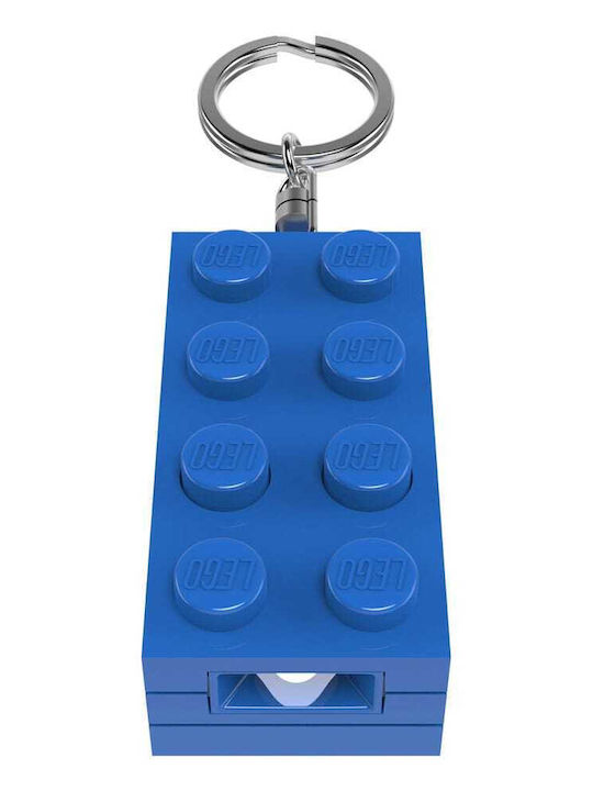 Lego Minifigures Light-up Keychain Stone Blue 8 Cm