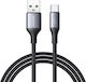 Joyroom Series USB 2.0 Cable USB-C male - USB-A / USB-C 30W Black 2m
