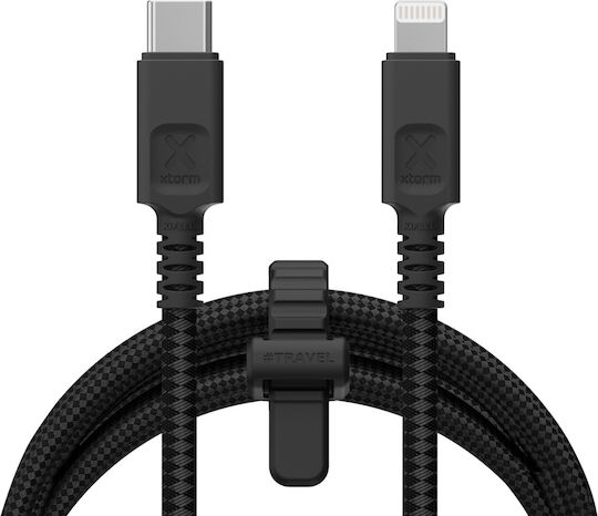 Xtorm USB-C to Lightning Cable 60W Μαύρο 1.5m CX3031