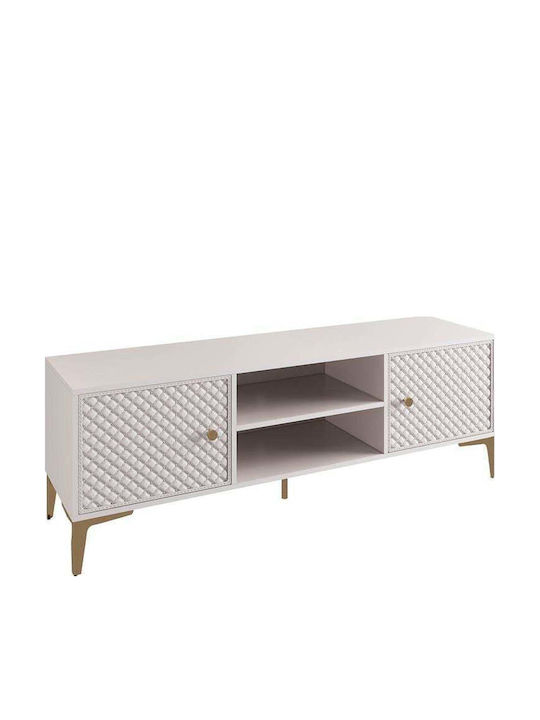 Stand TV Lana Ecru L140xA40xÎ50cm E7505,1