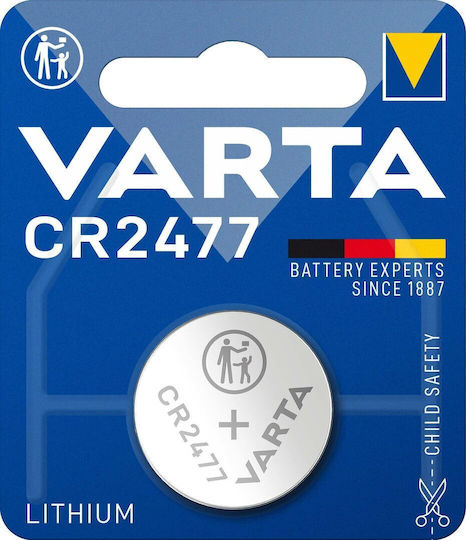 Varta Батерия Литий За часовници CR2477 3V 1бр