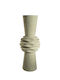 Zen Collection Διακοσμητικό Βάζο Κεραμικό Πράσινο Φ18xΥ47.5cm