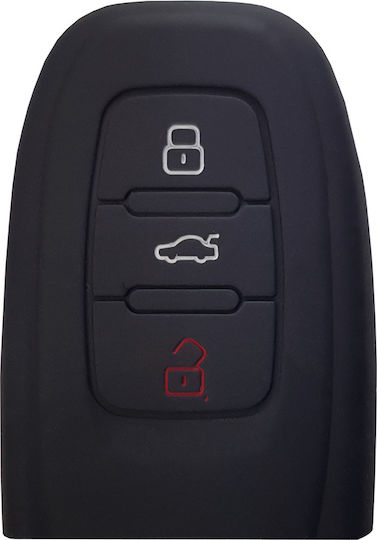 Audi Car Key Cover 1009-02 Flexible Black