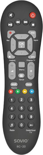 Savio Universal Τηλεχειριστήριο για Τηλεοράσεις 5901986049555