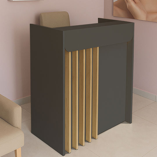 Megapap Birou de primire în birou cu Dimensiuni L90xA40xÎ100cm
