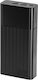 Yenkee YPB 2021 Power Bank 20000mAh 10W with 2 USB-A Ports and 2 USB-C Ports Black