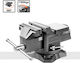 Hojita Rotating Countertop Vise Made of Cast Iron with Maximum Opening 100mm