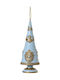 Christmas Decorative Plastic Tree 12cm Light Blue Tree